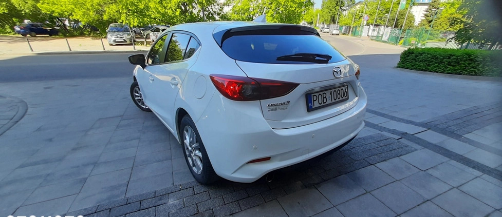 Mazda 3 cena 52700 przebieg: 72800, rok produkcji 2017 z Warszawa małe 781